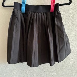 A1 - #47 Shein pleated and lined black tennis golf skirt size small